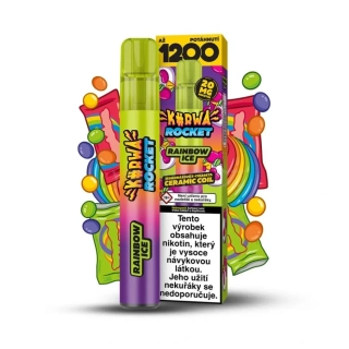 Reymont Kurwa Rocket RAINBOW ICE 1200 20mg