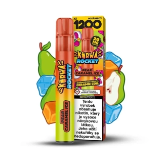 Reymont Kurwa Rocket 1200 PEAR CARAMEL ICE 20mg