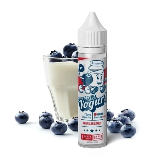 Aroma Adams Vape - BLUEBERRY COOKIE YOGURT (borůvkový jogurt se sušenkou) 60/10ml