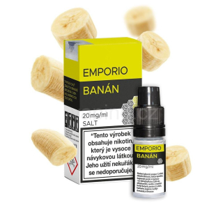 Emporio Salt - Banán 10ml / 20mg