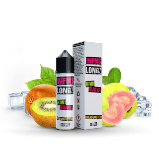 Příchuť Infamous LONGZ - KIWI GUAVA (Ledové kiwi a guava) 60/10ml
