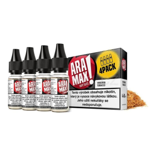 Aramax E-liquid 4x10ml (Virginia Tobacco) 6mg