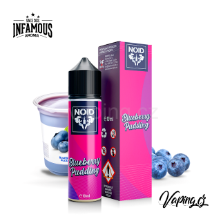 Příchuť Infamous NOID - BLUEBERRY PUDINK (borůvkový pudink) 10ml