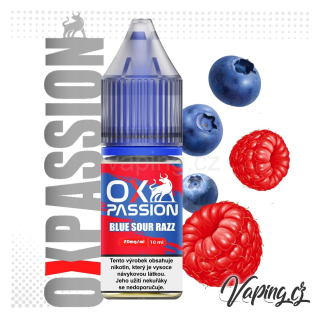 OXVA Ox Passion - BLUE SOUR RAZZ 10ml (borůvka a malina) 20mg