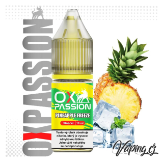 OXVA Ox Passion - PINEAPPLE FREEZE 10ml (chladivý ananas a marakuja) 10mg