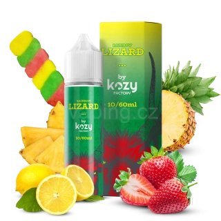 Příchuť Kozy Factory - Rainbow Lizard (ovocný twist) 10ml