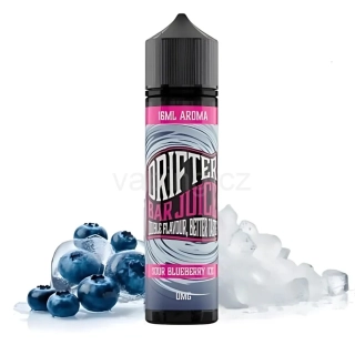 Drifter Bar Juice Aroma SOUR BLUEBERRY ICE (ledová kyselá borůvka) 16/60ml