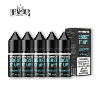 Infamous MTL Booster (50VG/50PG) 5x10ml / 20mg