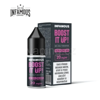 Infamous SALT DL Booster (70VG/30PG) 10ml / 20mg