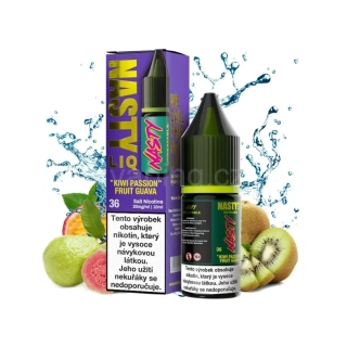 Nasty Liq Salt KIWI PASSION FRUIT GUAVA 20mg (kiwi, exotické ovoce a guava) 10ml