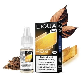 Liqua Salt TRADITIONAL TOBACCO (tradiční tabáková směs) 20mg/10ml