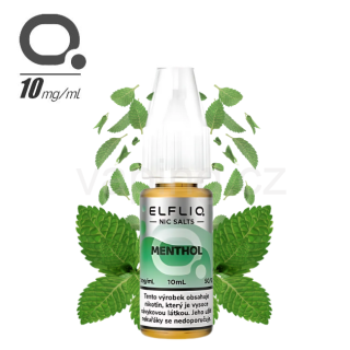 ELFLIQ Salt MENTHOL 10mg (mentol) 10ml