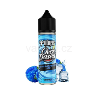 Dr.Vapes Overdosed aroma BLUE RASPBERRY ICE (modrá chladivá malina) 10/60ml