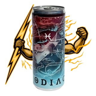 Zeus Zodiac Energy Drink THALA (grapefruit a perlivá voda) 330ml 