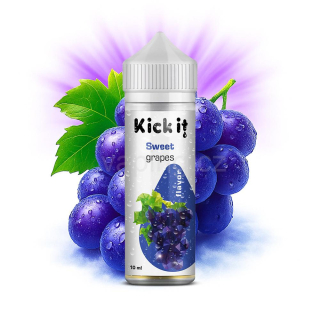 KICKIT aroma SWEET GRAPES (sladké hrozny) 60/10ml