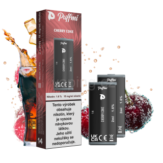 PUFFMI POD 2x cartridge - CHERRY COKE (třešeňová cola) 18mg