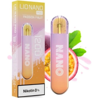 LIO NANO PRO jednorázová e-cigareta PASSION FRUIT (marakuja) 0mg