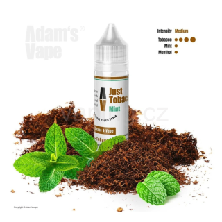Aroma Adams Vape JUST TOBACCO MINT (tabák s mátou) 60/10ml