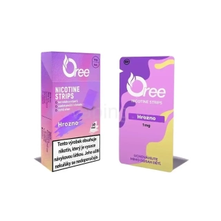 Oree Nicotine Strips - Hrozno 1mg/ks (20ks)