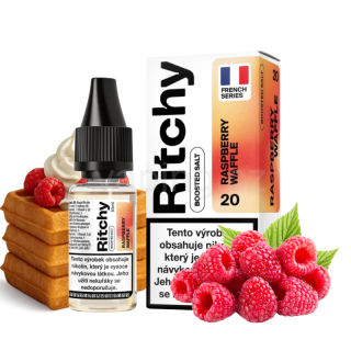 Ritchy Salt RASPBERRY WAFFLE (malinové wafle) 20mg/10ml