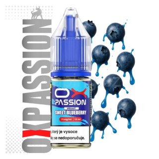 OXVA Ox Passion - SWEET BLUEBERRY 10ml (sladká borůvka) 20mg