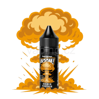 Příchuť Aroma Adams Vape BOOM! GOLDEN CUSTARD (pudink s medem & karamelem) 30/5ml