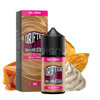 Drifter Bar Juice Aroma CREAM TOBACCO (krémový tabák s karamelem) 6/30ml