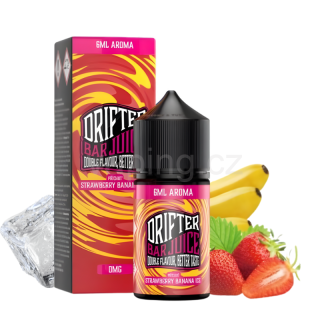Drifter Bar Juice Aroma STRAWBERRY BANANA ICE (ledová jahoda a banán) 6/30ml