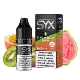 E-liquid Salt SYX 16,5mg KIWI PASSION GUAVA (kiwi maracuja a guava) 10ml