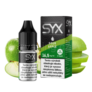 E-liquid Salt SYX 16,5mg SOUR APPLE (kyselé jablko) 10ml