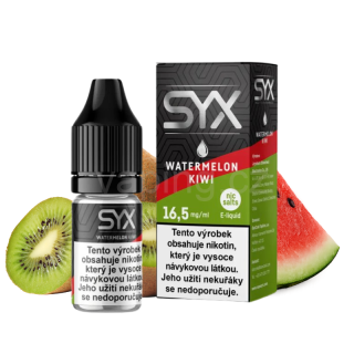 E-liquid Salt SYX 16,5mg WATERMELON KIWI (vodní meloun kiwi) 10ml
