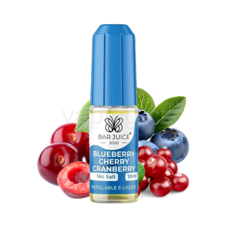 Bar Juice 5000 Salt - Blueberry Cherry Cranberry 20mg (borůvka, třešeň a brusinka) 10ml