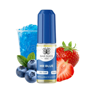 Bar Juice 5000 Salt - MR.BLUE 20mg (jahoda, borůvka a tříšť) 10ml