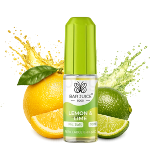 Bar Juice 5000 Salt - LEMON LIME 20mg (limetka a citrón) 10ml