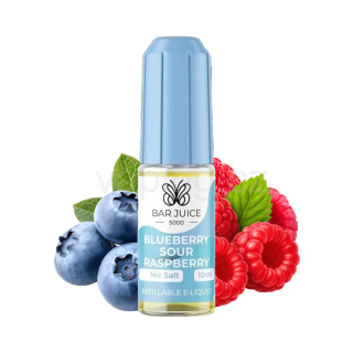 Bar Juice 5000 Salt - BLUEBERRY SOUR RASPBERRY 20mg (borůvka kyselá malina) 10ml