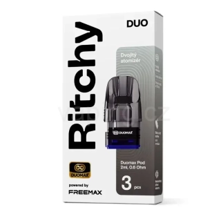 Ritchy DUO (DUOMAX) - náhradní cartridge (0,6Ω) 3ks