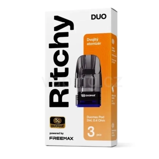 Ritchy DUO (DUOMAX) - náhradní cartridge (0,4Ω) 3ks