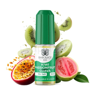 Bar Juice 5000 Salt - KIWI PASSION FRUIT GUAVA 20mg (tropické plody) 10ml