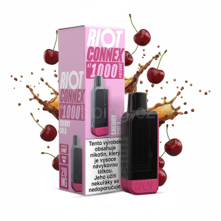 Riot Connex 1000 přednaplněný POD CHERRY COLA 10mg