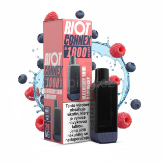 Riot Connex 1000 přednaplněný POD BLUEBERRY SOUR RASPBERRY 10mg