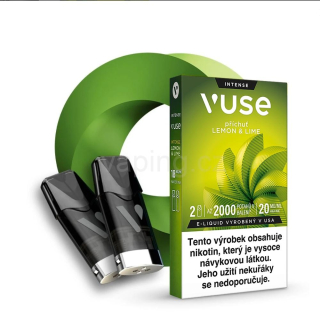 Vuse ePod Intense LEMON & LIME (limetka & citrón) 2ks 20mg
