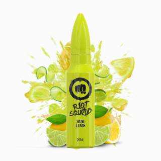 RIOT SQUAD Shake & Vape příchuť Sub-Lime (Citronovo-limetkový mix) 10ml