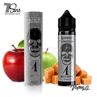 Aroma 7 Sins Shake&Vape 1 Hockmut (pýcha) - Jablka s karamelem 10ml